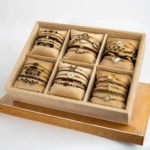 Cinnamon Latte Hazel - Wholesale Jewelry Bead Set | DIY Jewelry Supplies