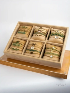 Emerald Bees Hazel - Wholesale Jewelry Bead Set | DIY Jewelry Supplies