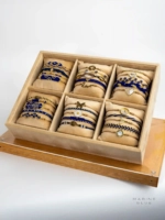 Navy Daisy Hazel - Wholesale Jewelry Bead Set | DIY Jewelry Supplies