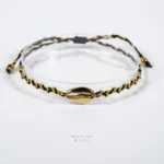 Cowrie Pointed Handmade Bracelet Nocturnal Black - Wholesale Charm Bracelet | Handmade Jewelry