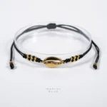 Runes Cowrie Handmade Bracelet Nocturnal Black - Wholesale Charm Bracelet | Handmade Jewelry