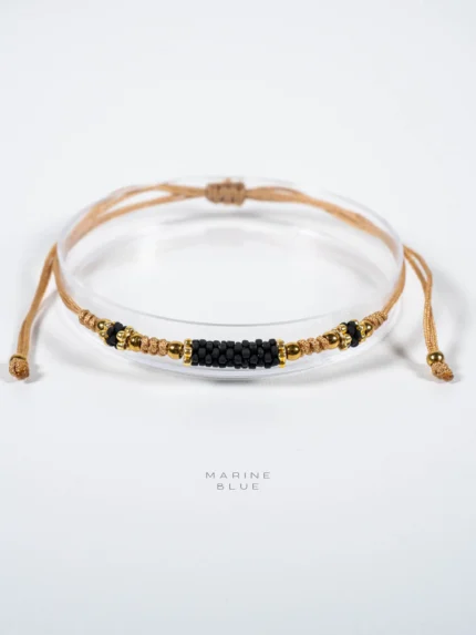 Solo Horizon 3 Handmade Bracelet Nocturnal Black - Wholesale Beaded Bracelet | Handmade Jewelry