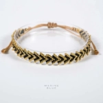 Solo Phyton Long Handmade Bracelet Nocturnal Black - Wholesale Beaded Bracelet | Handmade Jewelry