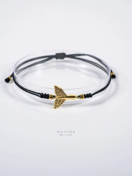 Whales Handmade Bracelet Nocturnal Black - Wholesale Charm Bracelet | Handmade Jewelry