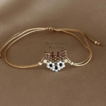 Animes Deer Handmade Bracelet Hazel - Wholesale Beaded Charm Bracelet | Handmade Jewelry
