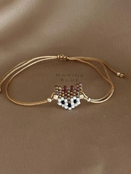 Animes Deer Handmade Bracelet Hazel - Wholesale Beaded Charm Bracelet | Handmade Jewelry