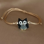 Animes Owl Handmade Bracelet Hazel - Wholesale Charm Bracelet | Handmade Jewelry