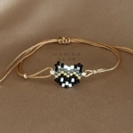 Animes Racoon Handmade Bracelet Hazel - Wholesale Beaded Charm Bracelet | Handmade Jewelry