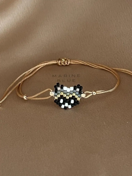 Animes Racoon Handmade Bracelet Hazel - Wholesale Beaded Charm Bracelet | Handmade Jewelry