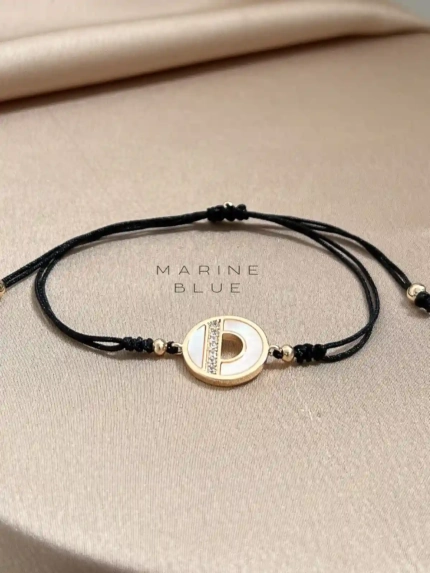 Diamoned Handmade Bracelet Nocturnal Black - Wholesale Charm Bracelet | Handmade Jewelry
