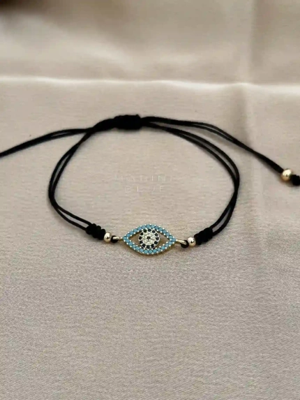Donkey Eye Handmade Bracelet Nocturnal Black - Wholesale Charm Bracelet | Handmade Jewelry