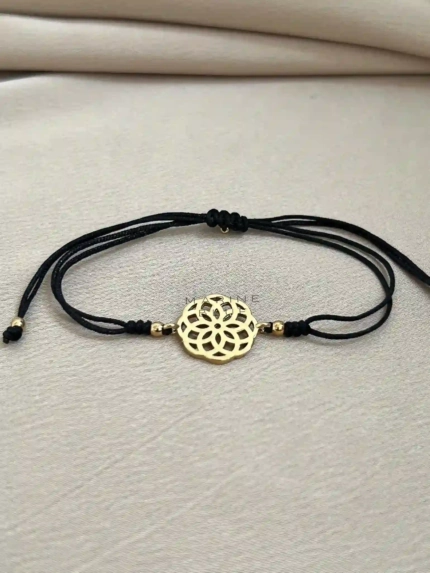 Edge Mandala Handmade Bracelet Nocturnal Black - Wholesale Charm Bracelet | Handmade Jewelry