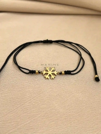 Edge Winter Handmade Bracelet Nocturnal Black - Wholesale Charm Bracelet | Handmade Jewelry