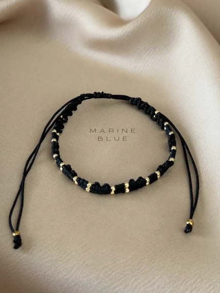 Five on the Floor Handmade Bracelet Nocturnal Black - Wholesale Beaded Bracelet | Handmade Jewelry