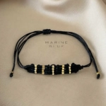 Hedge Handmade Bracelet Nocturnal Black - Wholesale Beaded Bracelet | Handmade Jewelry