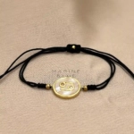 Horoscope Cancer Handmade Bracelet Nocturnal Black - Wholesale Beaded Bracelet | Handmade Jewelry