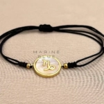 Horoscope Capricorn Handmade Bracelet Nocturnal Black - Wholesale Charm Bracelet | Handmade Jewelry