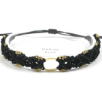 Jardin Flower Endless Handmade Bracelet Nocturnal Black - Wholesale Beaded Bracelet | Handmade Jewelry