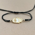 Khamsah Handmade Bracelet Nocturnal Black - Wholesale Charm Bracelet | Handmade Jewelry