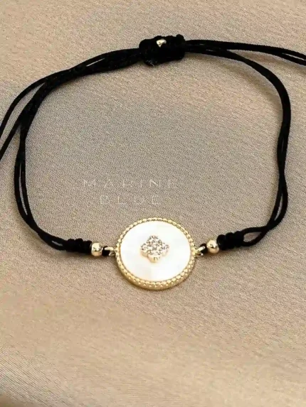 Medallion Handmade Bracelet Nocturnal Black - Wholesale Beaded Bracelet | Handmade Jewelry
