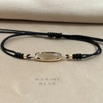 Mirrors Flat Handmade Bracelet Nocturnal Black - Wholesale Jewelry Mirror | Jewelry Accessories