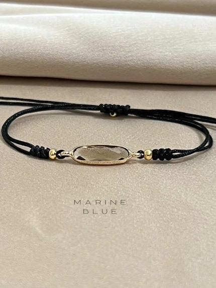 Mirrors Flat Handmade Bracelet Nocturnal Black - Wholesale Jewelry Mirror | Jewelry Accessories