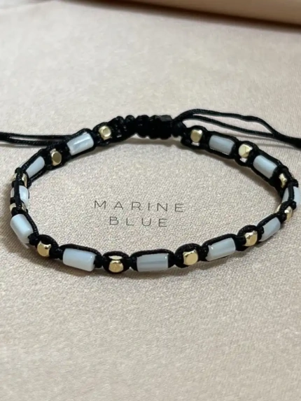 On Purpose Handmade Bracelet Nocturnal Black - Wholesale Beaded Bracelet | Handmade Jewelry