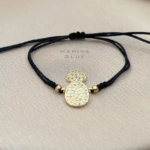 Pinapple Handmade Bracelet Nocturnal Black - Wholesale Charm Bracelet | Handmade Jewelry