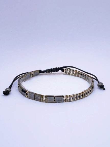 Puente Viejo Handmade Bracelet Nocturnal Black - Wholesale Beaded Bracelet | Handmade Jewelry
