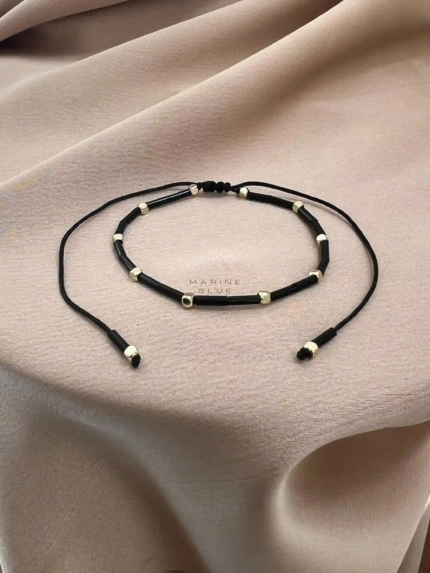 Shawty Handmade Bracelet Nocturnal Black - Wholesale Beaded Bracelet | Handmade Jewelry