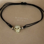Skull Handmade Bracelet Nocturnal Black - Wholesale Charm Bracelet | Handmade Jewelry