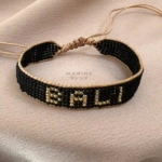 Solo 7 Bali Handmade Bracelet Nocturnal Black - Wholesale Beaded Bracelet | Handmade Jewelry