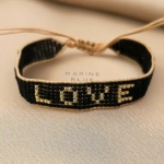 Solo 7 Love Handmade Bracelet Nocturnal Black - Wholesale Beaded Bracelet | Handmade Jewelry