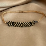 Solo Barb Handmade Bracelet Nocturnal Black - Wholesale Beaded Bracelet | Handmade Jewelry