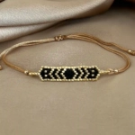 Solo Dots Handmade Bracelet Nocturnal Black - Wholesale Beaded Bracelet | Handmade Jewelry