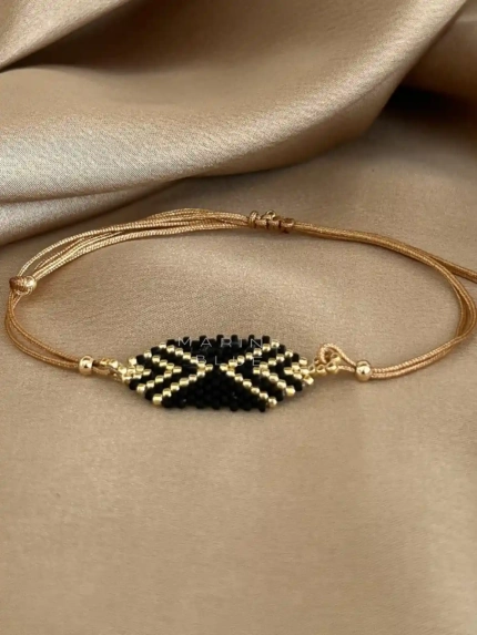Solo Intro Handmade Bracelet Nocturnal Black - Wholesale Beaded Bracelet | Handmade Jewelry