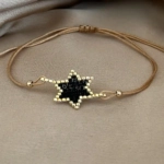 Solo Star Handmade Bracelet Nocturnal Black - Wholesale Beaded Bracelet | Handmade Jewelry
