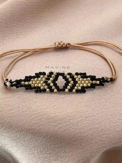 Solo We Handmade Bracelet Nocturnal Black - Wholesale Beaded Bracelet | Handmade Jewelry