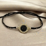 Sunflower Handmade Bracelet Nocturnal Black - Wholesale Beaded Bracelet | Handmade Jewelry