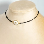 Medallion Cho Handmade Choker | Charm Choker