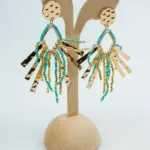 Solo Arbiter Beaded Earrings | Stainless Steel Earrings