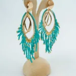 Solo Featsy Beaded Earrings | Stainless Steel Earrings