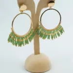 Solo Missing Beaded Earrings | Stainless Steel Earrings