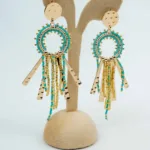 Solo Solstice Beaded Earrings | Stainless Steel Earrings