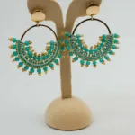 Solo Sunburst Beaded Earrings | Stainless Steel Earrings